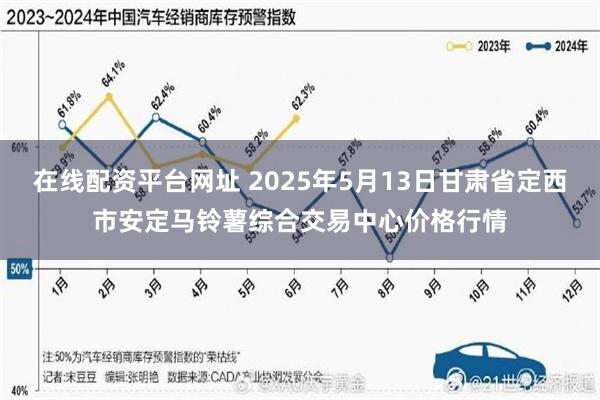 在线配资平台网址 2025年5月13日甘肃省定西市安定马铃薯综合交易中心价格行情